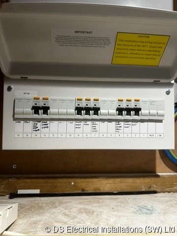 Consumer unit fault requiring an emergency electrician