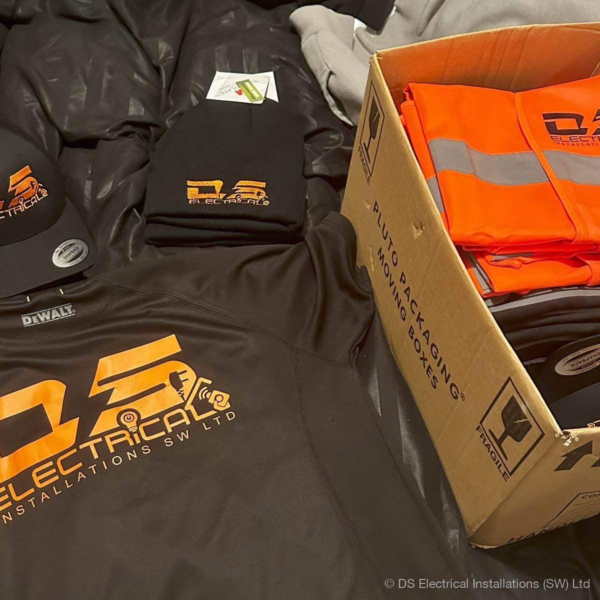 DS Electrical installer equipment and branded workwear