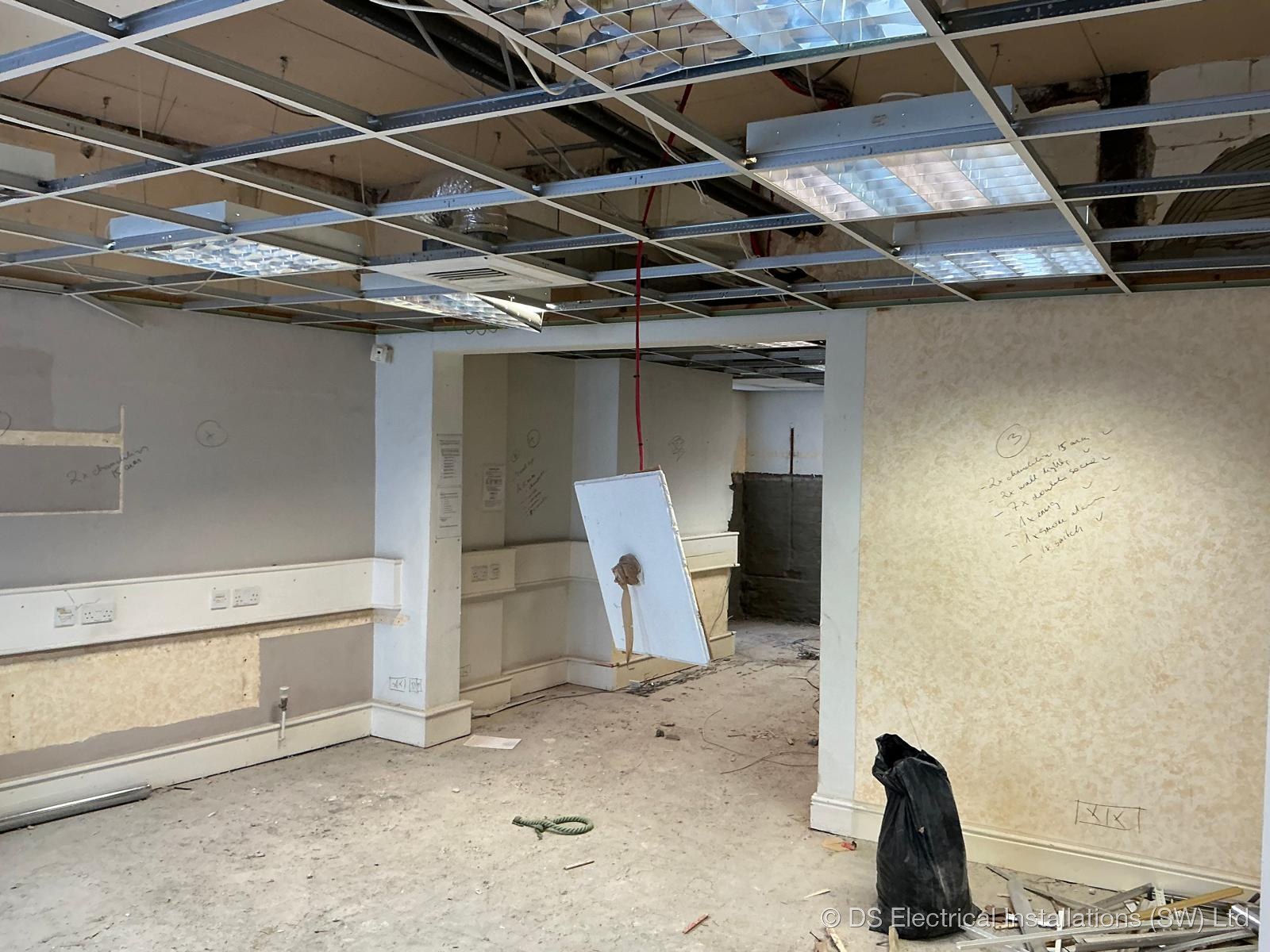 Network cabinet install by DS Electrical