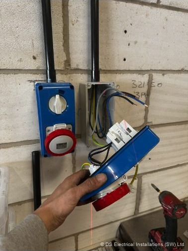 Commercial 3ph install — DS Electrical job photo